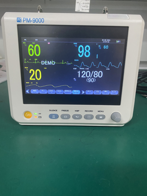 PM-9000 Multi Parameter Vital Sign Ambulance ECG Patient Monitor Firstaid 7 นิ้ว