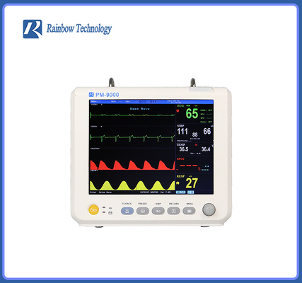 Compact 8 In Multi Parameter Patient Monitor ความแม่นยำสูงด้วยตะขอ