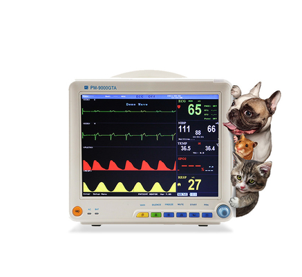 อุปกรณ์ตรวจสอบสัตวแพทย์น้ำหนักเบา 12.1 นิ้วสี TFT LCD Display 3.1kg