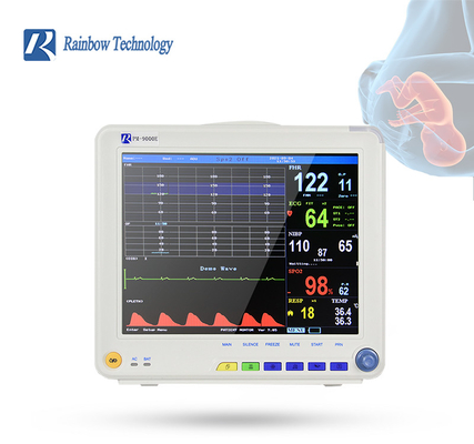เครื่องวัดอัตราการเต้นของหัวใจมารดาของทารกในครรภ์จอภาพ 220V Multi Parameter Monitor
