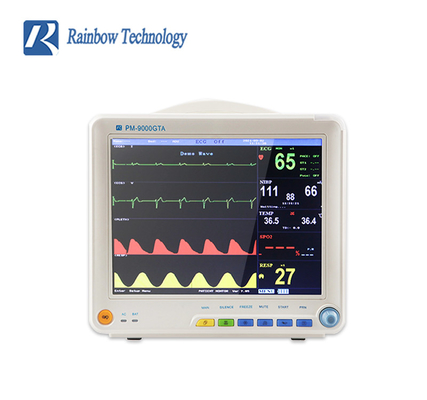 ICU CCU Electric Multi Parameter การตรวจสอบผู้ป่วย Class II GB / T18830-2009 เครื่องวัดความดันโลหิตมาตรฐาน