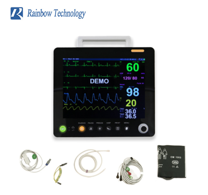 Hospital Cardiac Monitor อุปกรณ์วิเคราะห์ทางพยาธิวิทยาของผู้ป่วย Modular Plug In