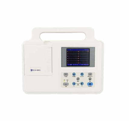 เครื่อง EKG แบบพกพาพร้อมสายเดี่ยว / หลายสายน้ำหนักเบา / ปานกลาง / หนัก