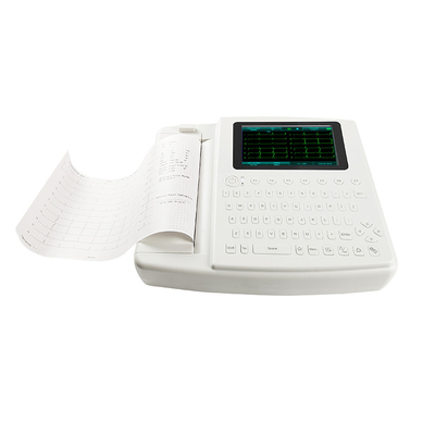 เครื่อง EKG Cardiograph ขนาด 7 นิ้ว เครื่อง ECG 12 ช่อง ซอฟต์แวร์ ECG ของ PC