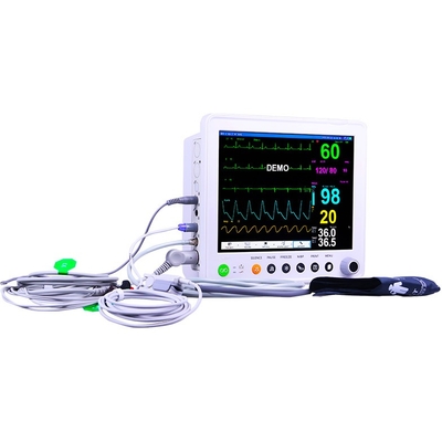 12 Lead ECG Veterinary Patient Monitor สำหรับอุปกรณ์คลินิกการแพทย์สัตวแพทย์