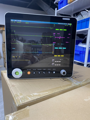 เครื่องตรวจ ECG ทางการแพทย์ สัญญาณสําคัญ เครื่องตรวจผู้ป่วย เครื่องตรวจพกพาสําหรับโรงพยาบาลคลินิก