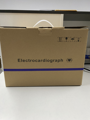 สมาธิ 12 Leads Holter ECG อิเล็กทรอร์โด้เครื่อง 6 ช่องไฟฟ้าหัวใจ