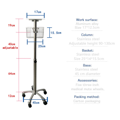 ติดตามสัญญาณชีวิต ICU ติดตามหลายปารามิเตอร์คนไข้รถตู้