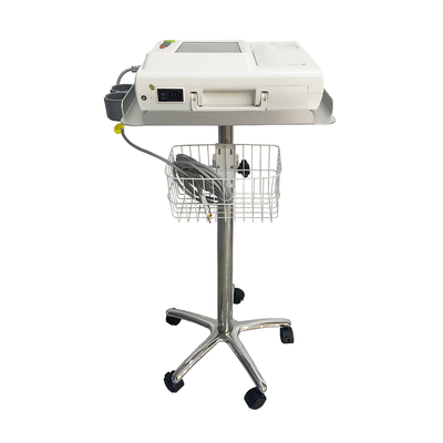 รถกระบะเคลื่อนที่สําหรับเครื่อง ECG ใกล้เตียงในโรงพยาบาล