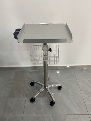 โรงพยาบาลแบบพกพา B-Ultrasound Trolley โรงพยาบาลอัลลูมิเนียมสับสนธิ โทรศัพท์มือถือ เฟอร์นิเจอร์ฉีดฉีด