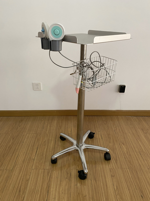 โรงพยาบาลแบบพกพา B-Ultrasound Trolley โรงพยาบาลอัลลูมิเนียมสับสนธิ โทรศัพท์มือถือ เฟอร์นิเจอร์ฉีดฉีด