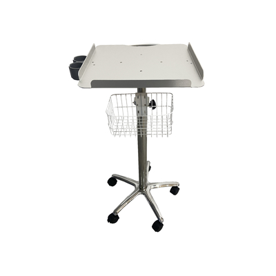 โรงพยาบาลแบบพกพา B-Ultrasound Trolley โรงพยาบาลอัลลูมิเนียมสับสนธิ โทรศัพท์มือถือ เฟอร์นิเจอร์ฉีดฉีด