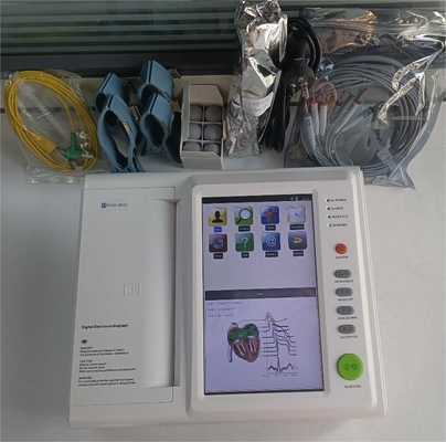 ประเทศจีนขายร้อน 12 ช่อง 12 เครื่อง ECG โรงพยาบาล