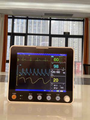 8 นิ้วจอ LCD มัลติพารามิเตอร์ผู้ป่วยติดตามสําหรับ ICU โรงพยาบาล