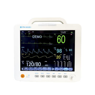 โรงพยาบาล 6 ปริมาตร ICU Multi Parameter Monitor มอนิเตอร์ผู้ป่วยสัตวแพทย์พกพา