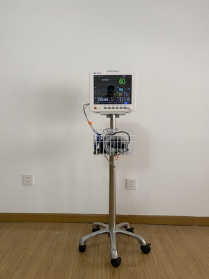 โรงพยาบาล 6 ปริมาตร ICU Multi Parameter Monitor มอนิเตอร์ผู้ป่วยสัตวแพทย์พกพา