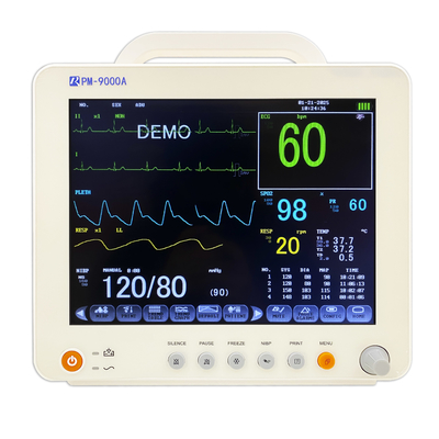 โรงงานเรนโบว์ โมเนอร์ผู้ป่วยหัวใจพกพา มัลติพารามิเตอร์ ICU โมเนอร์ข้างเตียง