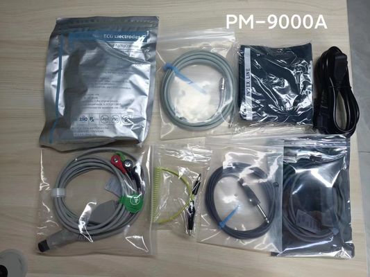 จอภาพผู้ป่วยหลายพารามิเตอร์ขนาด 12.1 นิ้ว พร้อม 6 พารามิเตอร์ และ ETCO2 เป็นอุปกรณ์เสริมสำหรับ ICU และการใช้งานข้างเตียง