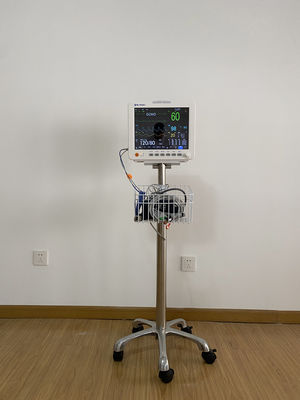 เครื่องติดตามการทำงานของร่างกายผู้ป่วยหลายพารามิเตอร์ พร้อมการรับประกัน 1 ปี คลาส II และขนาด 37*21*41 ซม. สำหรับห้อง ICU