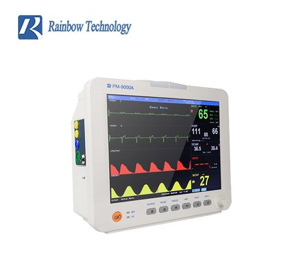 เครื่องวัดสัญญาณชีพผู้ป่วยหลายพารามิเตอร์ที่ได้รับการรับรอง ISO FSC พร้อมรองรับ 7 ภาษา และอายุการเก็บรักษานาน 2 ปี สำหรับโรงพยาบาล คลินิก การพยาบาลที่บ้าน