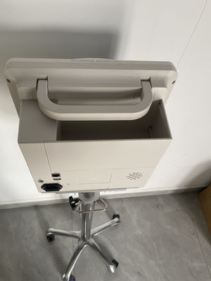 จอภาพผู้ป่วยขนาด 38*20*41 ซม. น้ำหนักสุทธิ 3.24 กก. พร้อมขาตั้งแบบเคลื่อนย้ายได้สำหรับห้อง ICU