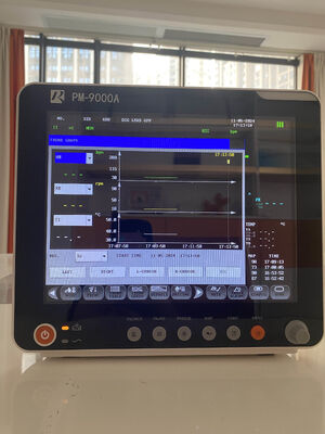 12.1 นิ้ว TFT Screen Multi Parameter Patient Monitor พร้อม SpO2/ECG/PR/NIBP/TEMP/RESP สําหรับห้อง IC โรงพยาบาล