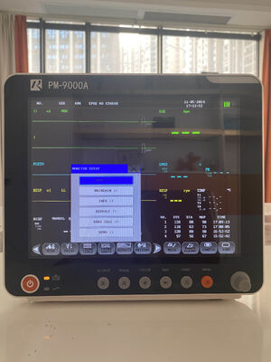 12.1 นิ้ว Full Screen 6 Parameter Multi Parameter มอนิเตอร์ผู้ป่วย พร้อมเครื่องพิมพ์แบบเลือก สําหรับ ICU โรงพยาบาล