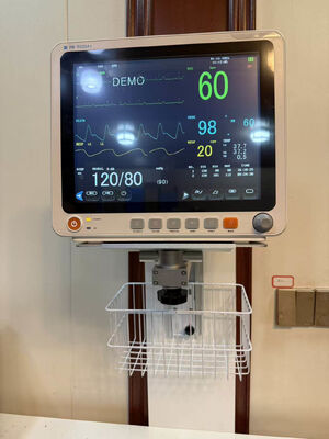 แบรคเกตผนังที่เข้ากันได้กับ Rainbow Patient Monitor แบรคเกตทางเลือกสําหรับ Mindray IMEC Monitor