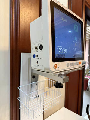แบรคเกตผนังที่เข้ากันได้กับ Rainbow Patient Monitor แบรคเกตทางเลือกสําหรับ Mindray IMEC Monitor