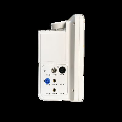 12.1 นิ้ว สีจอ LCD Multi Parameter มอนิเตอร์ผู้ป่วยที่มี 6 ปารามิเตอร์ (ECG / HR / RESP / SPO / NIBP / Temp) และติดตั้งในรถขนส่ง / ผนัง
