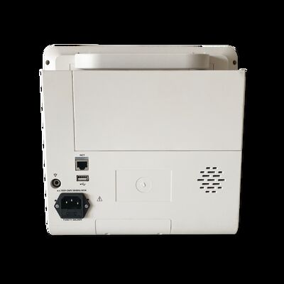 12.1 นิ้ว สีจอ LCD Multi Parameter มอนิเตอร์ผู้ป่วยที่มี 6 ปารามิเตอร์ (ECG / HR / RESP / SPO / NIBP / Temp) และติดตั้งในรถขนส่ง / ผนัง