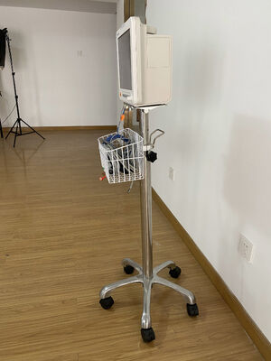 มอนิเตอร์ผู้ป่วย ICU มัลติพารามิเตอร์แบบพกพา พร้อม 12.1 นิ้ว แผ่น LCD สี Trolley / Wall Bracket สามารถติดตั้งและเบา 3.9 KG