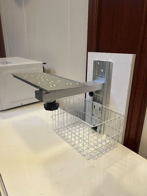 แบรคเกตการแพทย์ การติดตั้งผนัง การยืนของผนัง Hardware Bracket สําหรับเครื่องแพทย์ ผู้ป่วยติดตาม