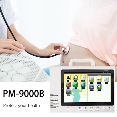 Doppler ทารกในครรภ์อัลตราซาวนด์แบบพกพา OEM พร้อมใช้งานสำหรับจอแสดงผล LCD ของ Baby Heart Monitor